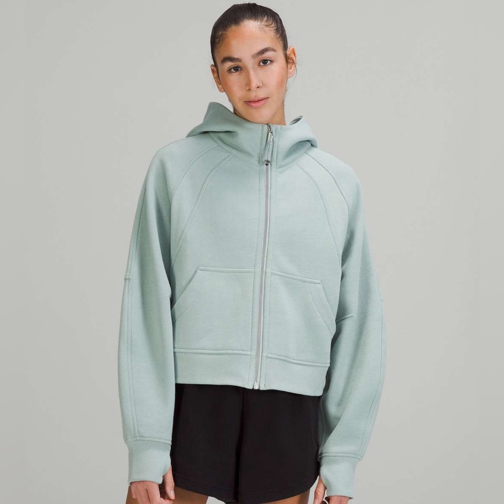 💙🩶Silver Blue🩶💙 Scuba Full Zip